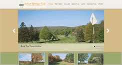 Desktop Screenshot of indiansprings-golf.com